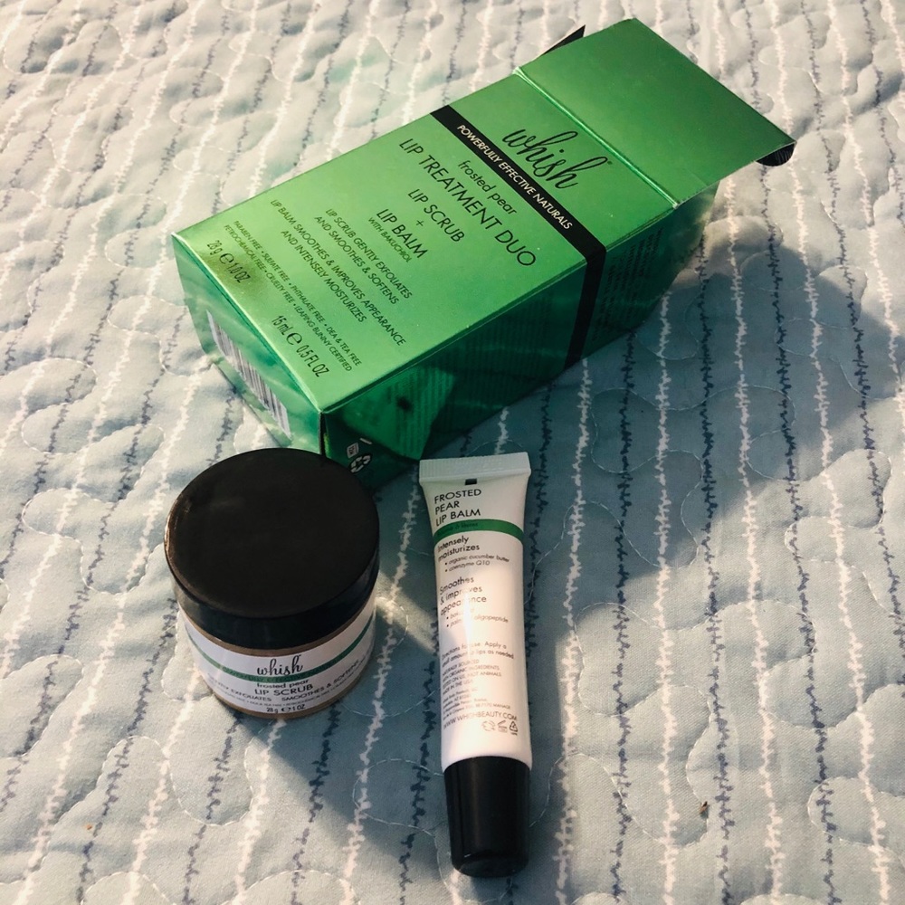 Whish 🍐 Frosted Pear lip treatment duo